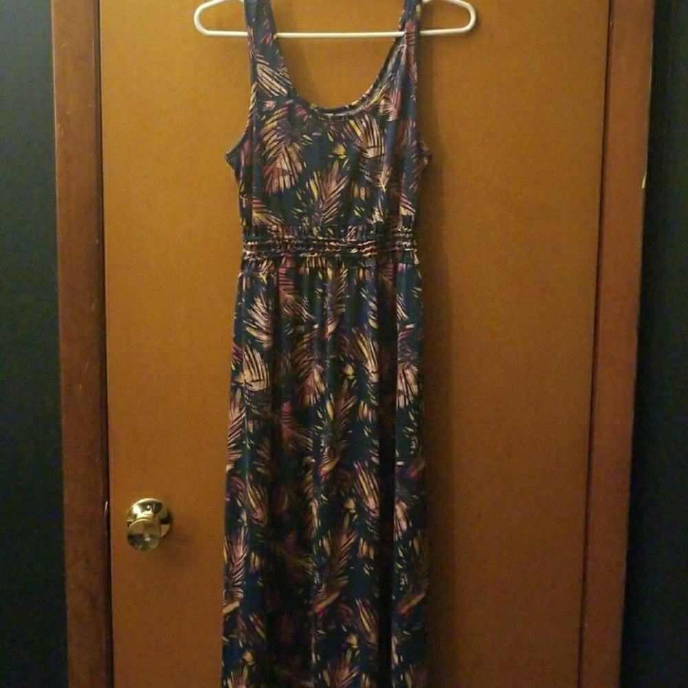 Mudd Tropical Maxi Dress